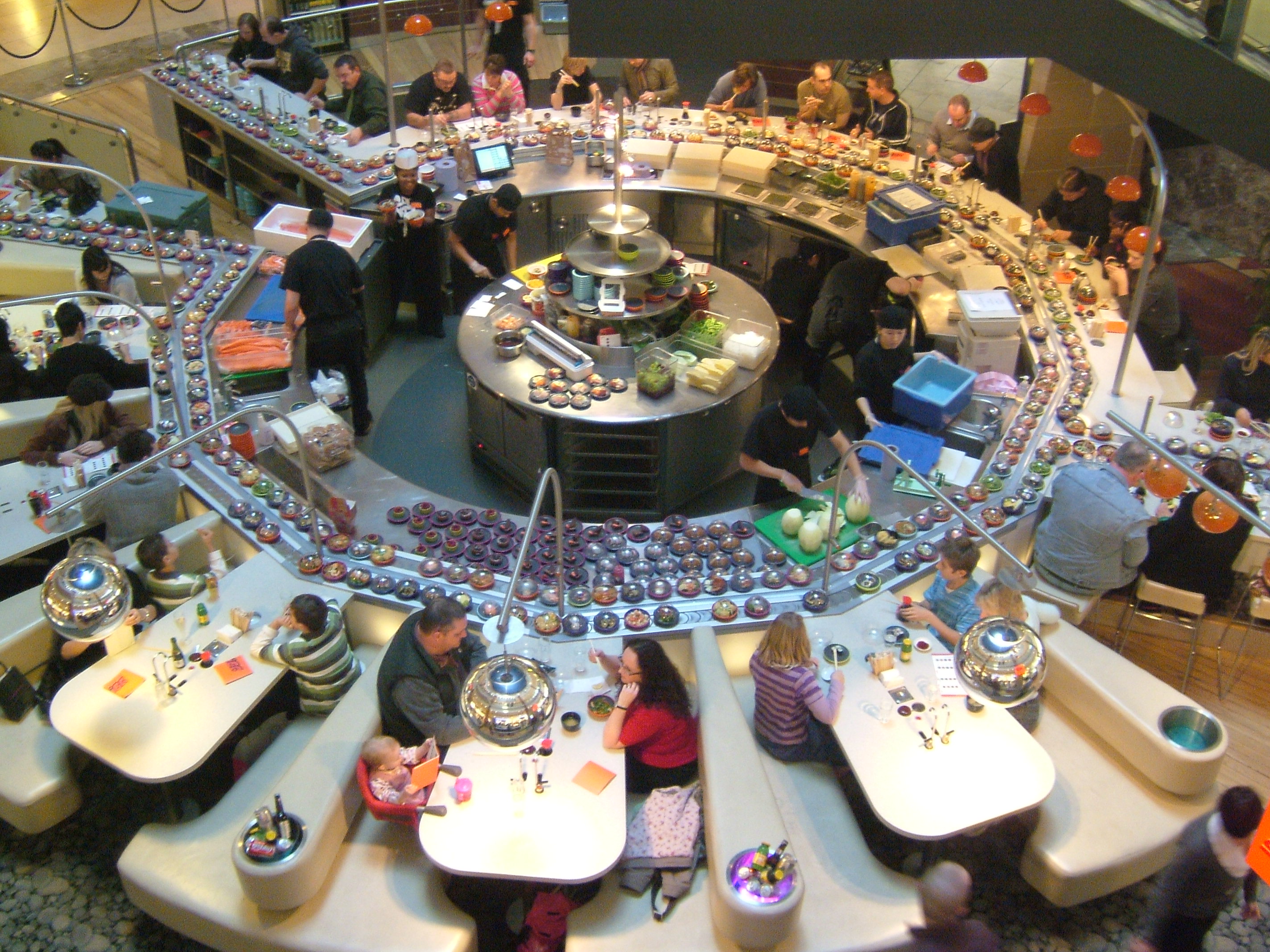 日式料理餐盤(pán)輸送機(jī)